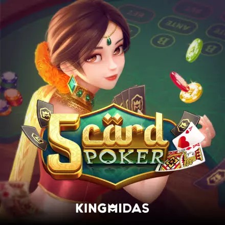 5 Card Poker game by King Midas – logo hosted on CrownJewelz