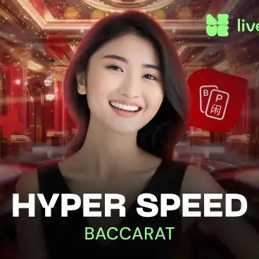 Hyper Speed Baccarat game by Evolution – logo hosted on CrownJewelz