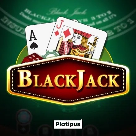 Blackjack slot visual from Platipus available on crownjewelz-casino.org