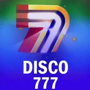 Disco 777 logo – Crash Games by OneXTwo Gaming at CrownJewelz