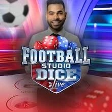 Football Studio Dice logo – Live Dealer by Evolution at CrownJewelz