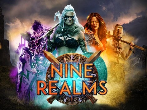 Nine Realms game by Red Tiger Gaming – logo hosted on CrownJewelz